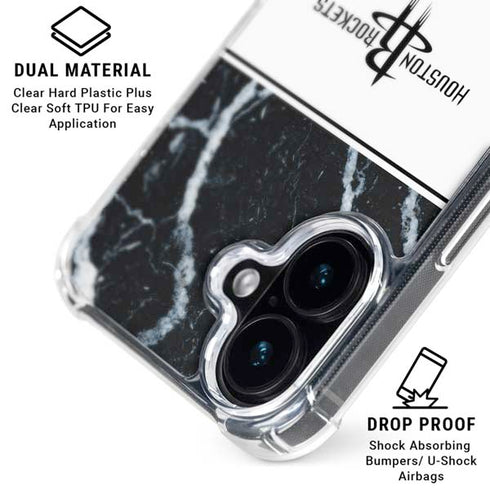 NBA Houston Rockets Marble iPhone 17 MagSafe Case