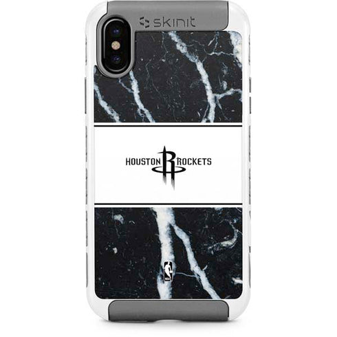 NBA Houston Rockets Marble iPhone Cases