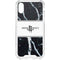 NBA Houston Rockets Marble iPhone XS Clear Case