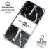 NBA Houston Rockets Marble Moto G Power 5G (2024) Clear Case