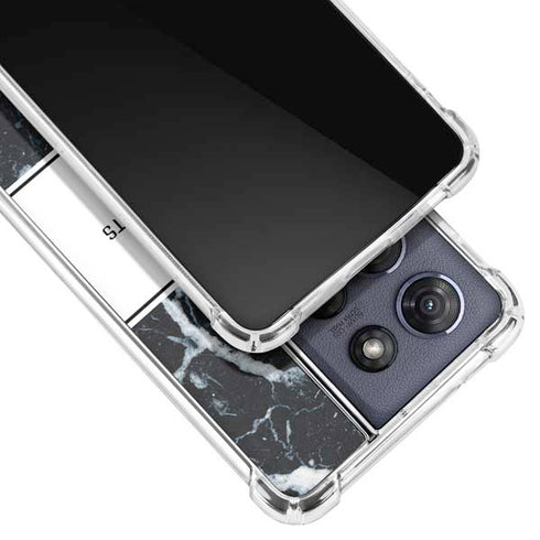 NBA Houston Rockets Marble Moto G Power 5G (2025) Clear Case