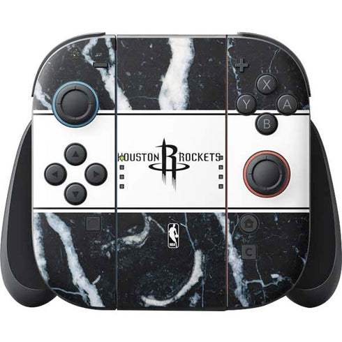 NBA Houston Rockets Marble Nintendo Skins