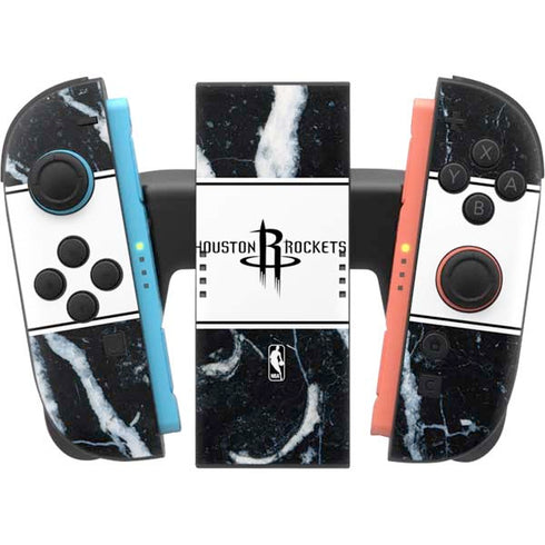 NBA Houston Rockets Marble Nintendo Switch 2 (2025) Joy-Con Controller Skin