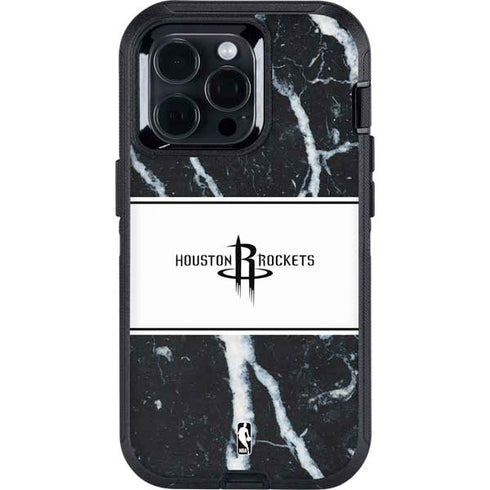 NBA Houston Rockets Marble Otterbox Defender iPhone Skin