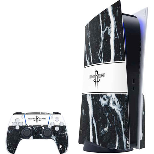 NBA Houston Rockets Marble PlayStation PS5 Skins