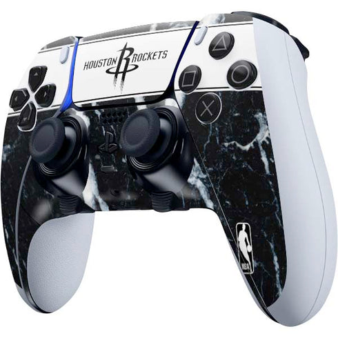 NBA Houston Rockets Marble PS5 DualSense Edge Pro Controller Skin
