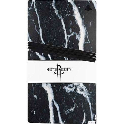 NBA Houston Rockets Marble PS5 Pro Bundle Skin