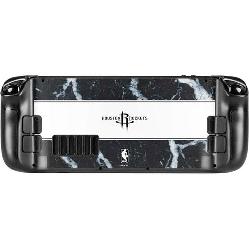 NBA Houston Rockets Marble Steam Deck Handheld Gaming Computer Skin