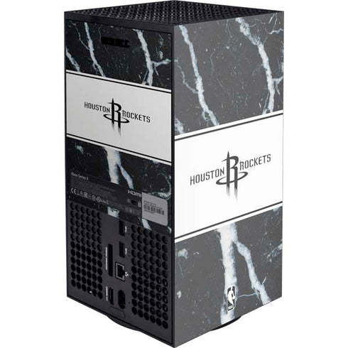 NBA Houston Rockets Marble XBox Series X Digital Edition Console Skin