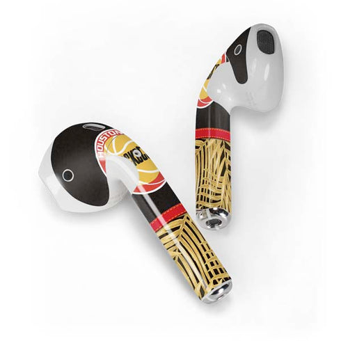 NBA Houston Rockets Retro Palms Apple AirPods Skin