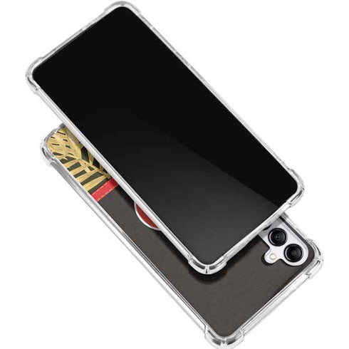 NBA Houston Rockets Retro Palms Galaxy A16 5G Clear Case