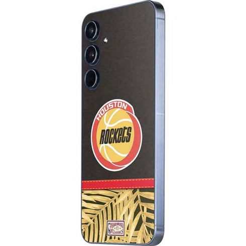 NBA Houston Rockets Retro Palms Galaxy A55 5G Skin