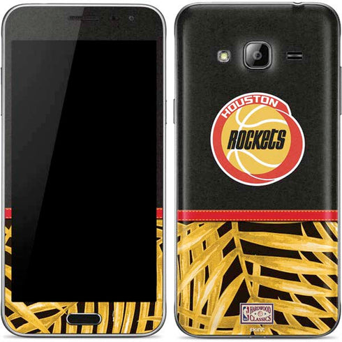 NBA Houston Rockets Retro Palms Galaxy J3 Skin