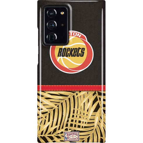 NBA Houston Rockets Retro Palms Galaxy Cases