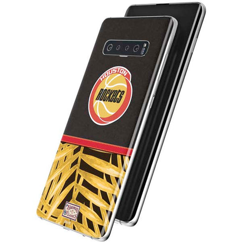 NBA Houston Rockets Retro Palms Galaxy S10 Plus Skin