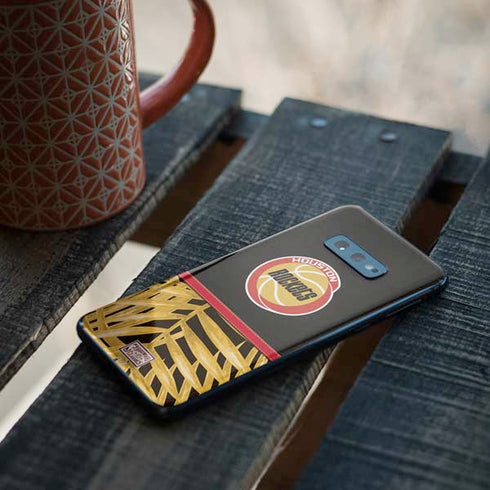 NBA Houston Rockets Retro Palms Galaxy S10e Skin