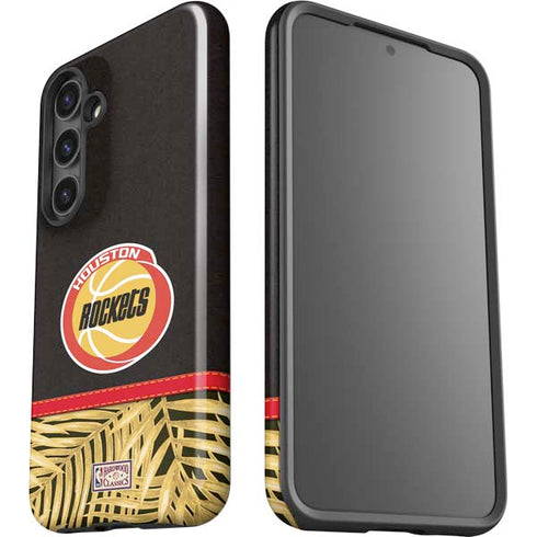 NBA Houston Rockets Retro Palms Galaxy S25 Impact Case