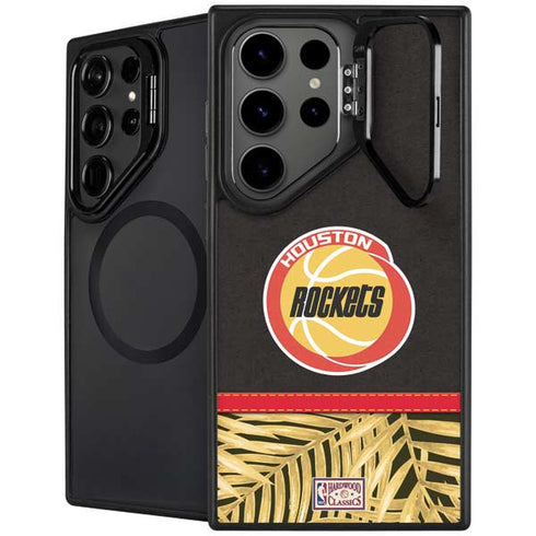 NBA Houston Rockets Retro Palms Galaxy Cases