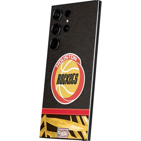 NBA Houston Rockets Retro Palms Galaxy S25 Ultra Skin