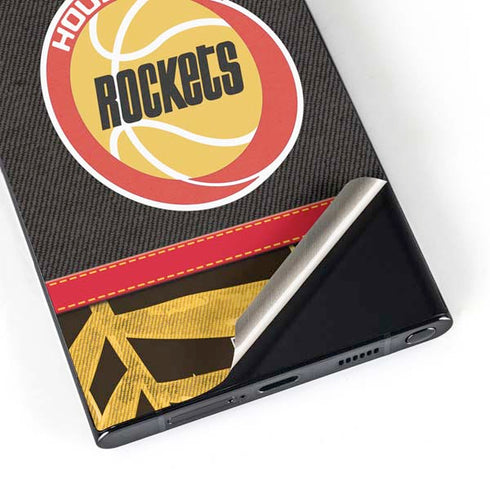 NBA Houston Rockets Retro Palms Galaxy S24 Ultra Skin