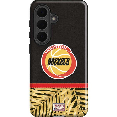 NBA Houston Rockets Retro Palms Galaxy S26 Impact Case