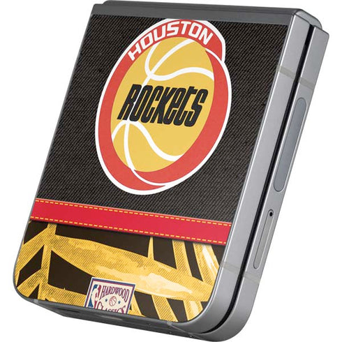 NBA Houston Rockets Retro Palms Galaxy Z Flip6 Skin
