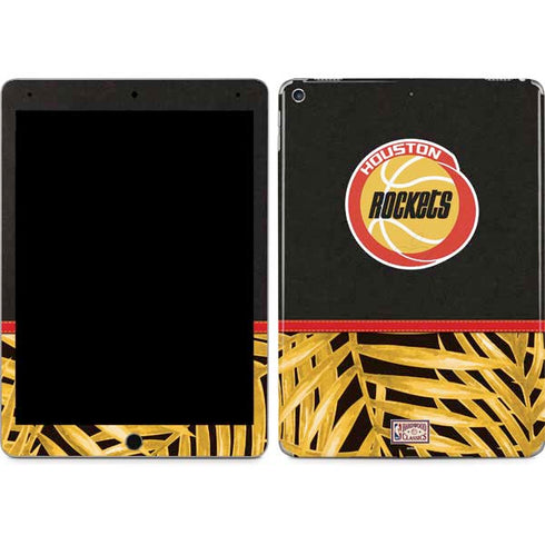 NBA Houston Rockets Retro Palms iPad Skins