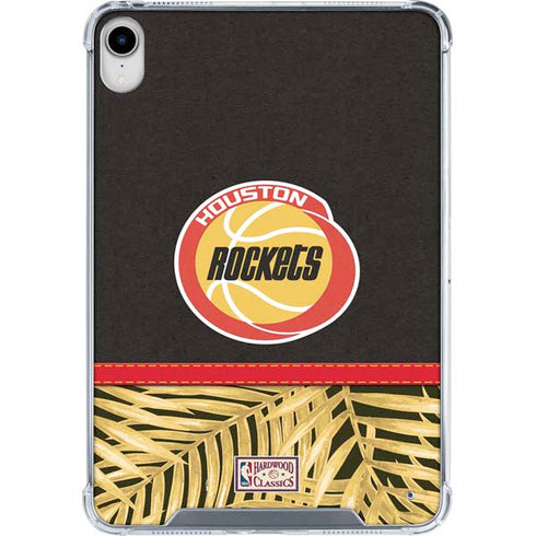 NBA Houston Rockets Retro Palms iPad 11th Gen (2025) Clear Case