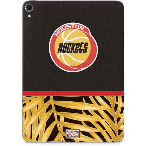 NBA Houston Rockets Retro Palms Apple iPad Pro Skin