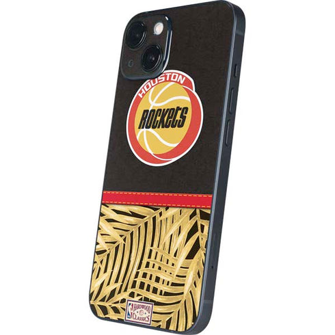 NBA Houston Rockets Retro Palms iPhone 15 Skin