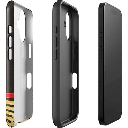 NBA Houston Rockets Retro Palms iPhone 16 Impact Case