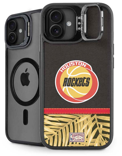 NBA Houston Rockets Retro Palms iPhone 16 Kickstand Case