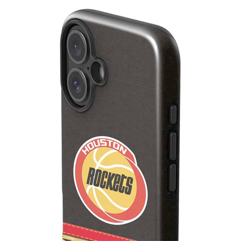 NBA Houston Rockets Retro Palms iPhone 16 Plus Impact Case