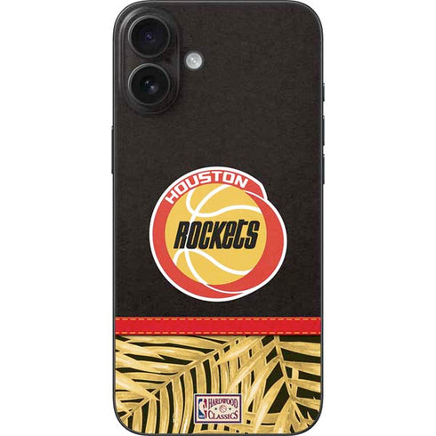 NBA Houston Rockets Retro Palms iPhone 16 Plus Skin