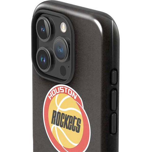 NBA Houston Rockets Retro Palms iPhone 16 Pro Impact Case