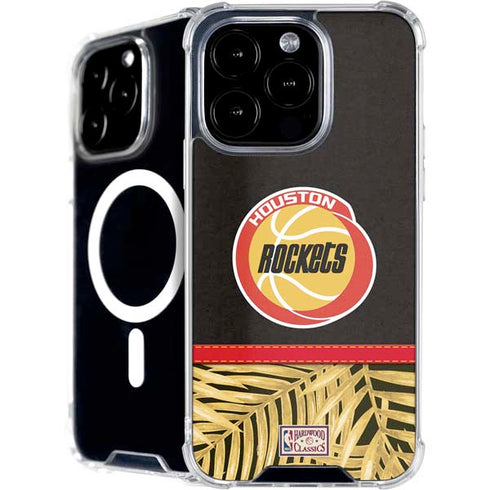 NBA Houston Rockets Retro Palms iPhone 16 Pro MagSafe Case