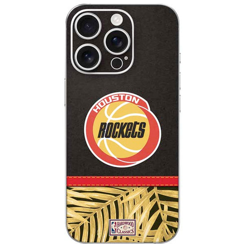 NBA Houston Rockets Retro Palms iPhone 16 Pro Skin