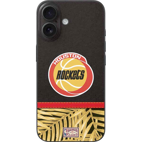 NBA Houston Rockets Retro Palms iPhone 16 Skin