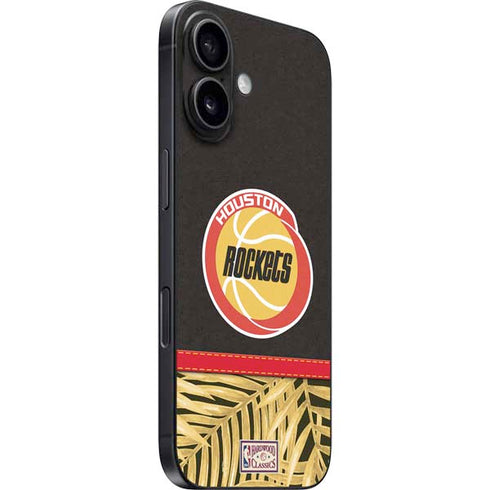 NBA Houston Rockets Retro Palms iPhone 16 Skin