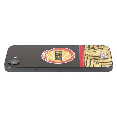 NBA Houston Rockets Retro Palms iPhone 16e Skin