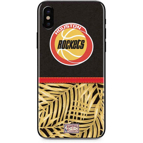 NBA Houston Rockets Retro Palms iPhone XS Max Skin