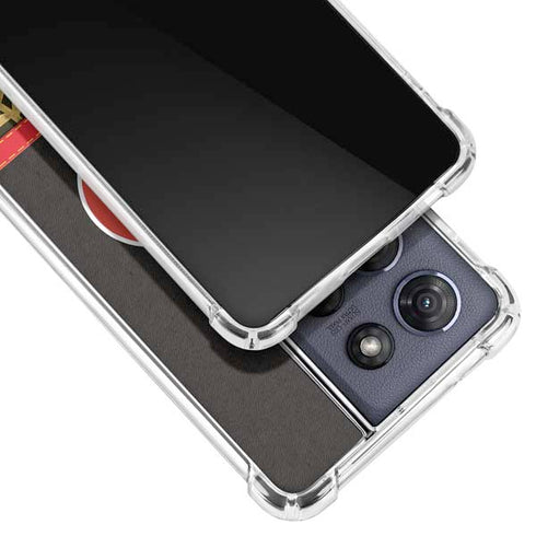 NBA Houston Rockets Retro Palms Moto G 5G (2025) Clear Case