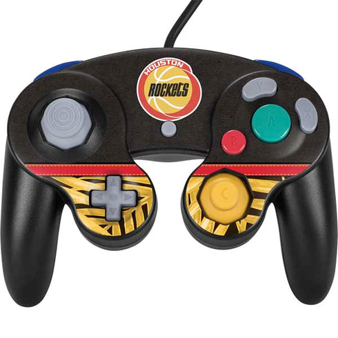 NBA Houston Rockets Retro Palms Nintendo Skins