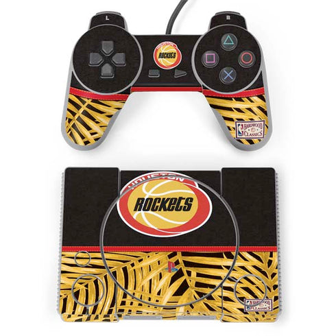 NBA Houston Rockets Retro Palms PlayStation Classic Bundle Skin