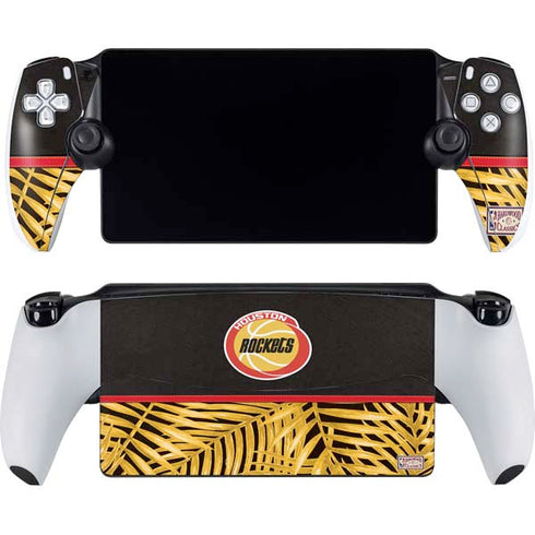 NBA Houston Rockets Retro Palms PlayStation PS5 Skins
