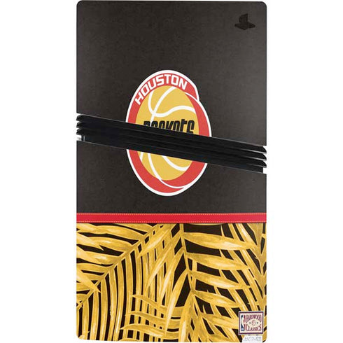 NBA Houston Rockets Retro Palms PS5 Pro Bundle Skin