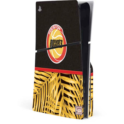 NBA Houston Rockets Retro Palms PlayStation PS5 Skins
