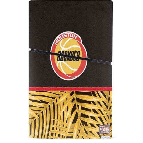 NBA Houston Rockets Retro Palms PS5 Slim Digital Edition Console Skin