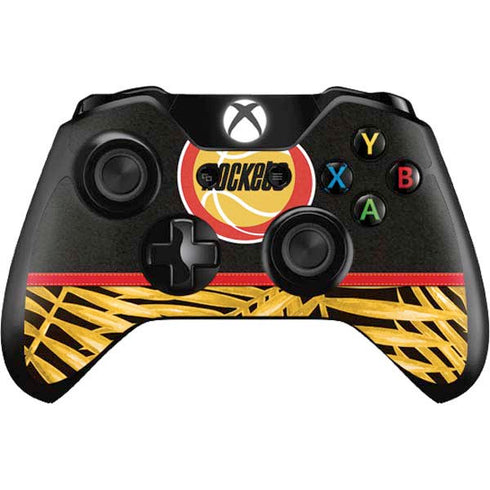 NBA Houston Rockets Retro Palms Xbox One Controller Skin
