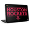 NBA Houston Rockets Standard - Black HP Chromebook Skin